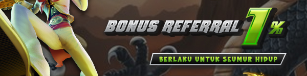 BONUS REFFERAL 1%